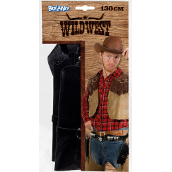 Kovbojský opasok s 2 puzdrami